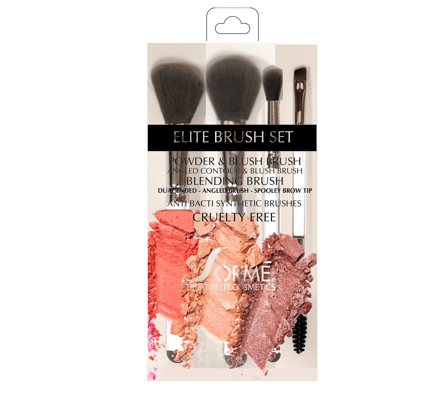 SORMÉ Anti Bacterial Synthetic Cruelty Free Makeup Brushes