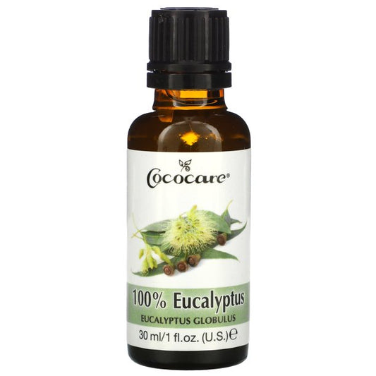 Cococare 100% Eucalyptus Oil, 1 oz.