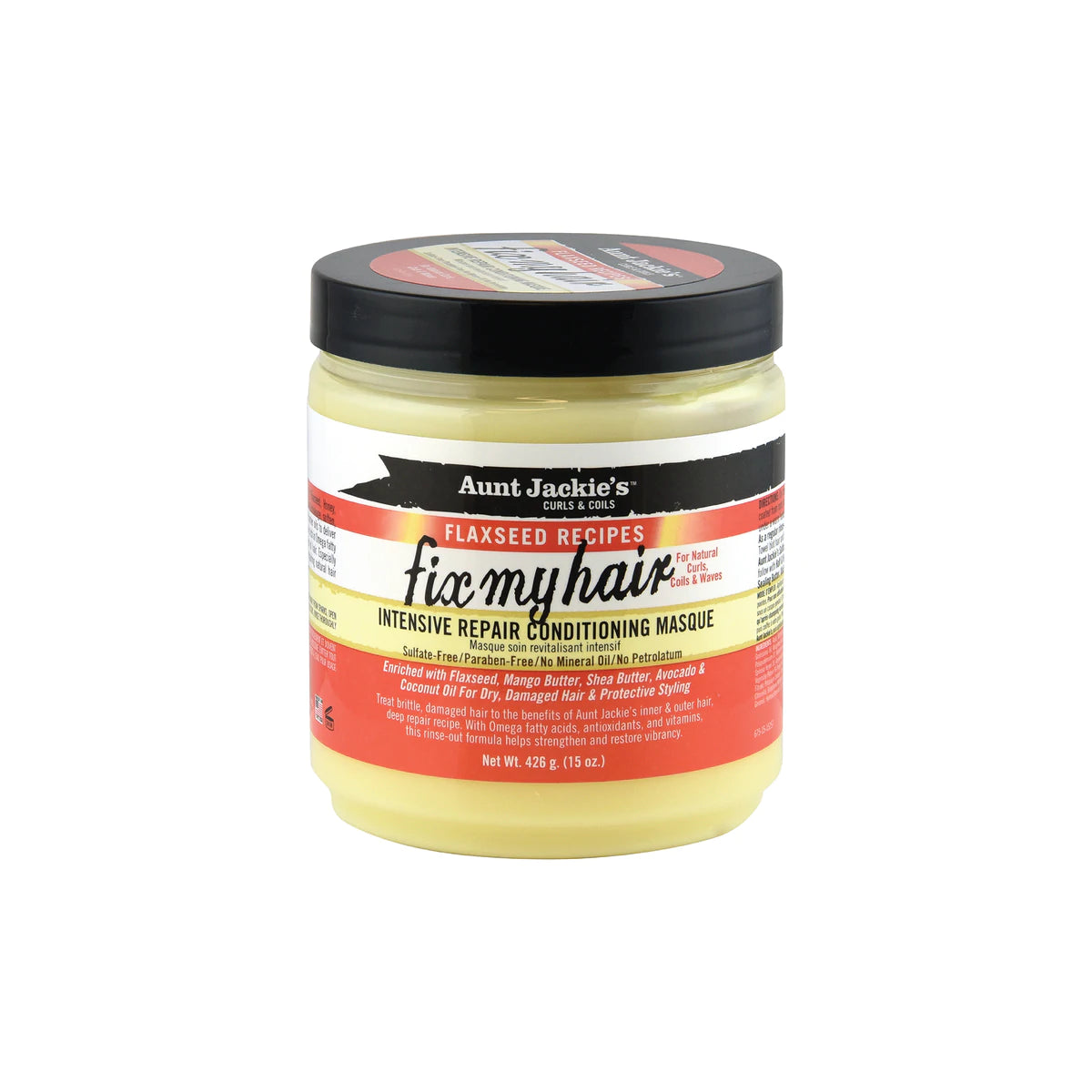 Aunt Jackie's Curls and Coils Fix My Hair Intensive Repair Conditioning Masque