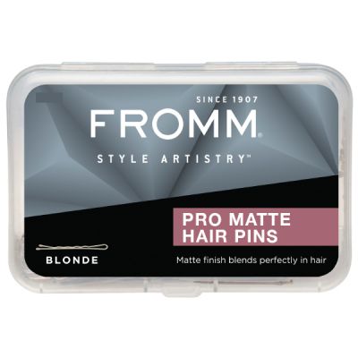 Fromm 2" Pro Matte Bobby Pins Blonde, 1 LB