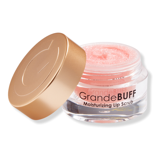 GrandeBuff Moisturizing Lip Scrub With Shea Butter, Strawberries and Cream