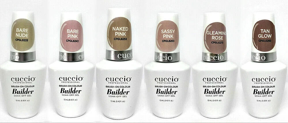 Cuccio Professional Brush On Colour Builder Soak Off Gel, 13ml