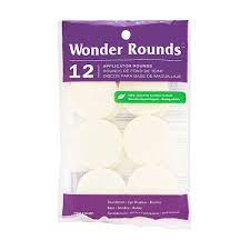Wonder Rounds Cosmetic Puffs -12 Count