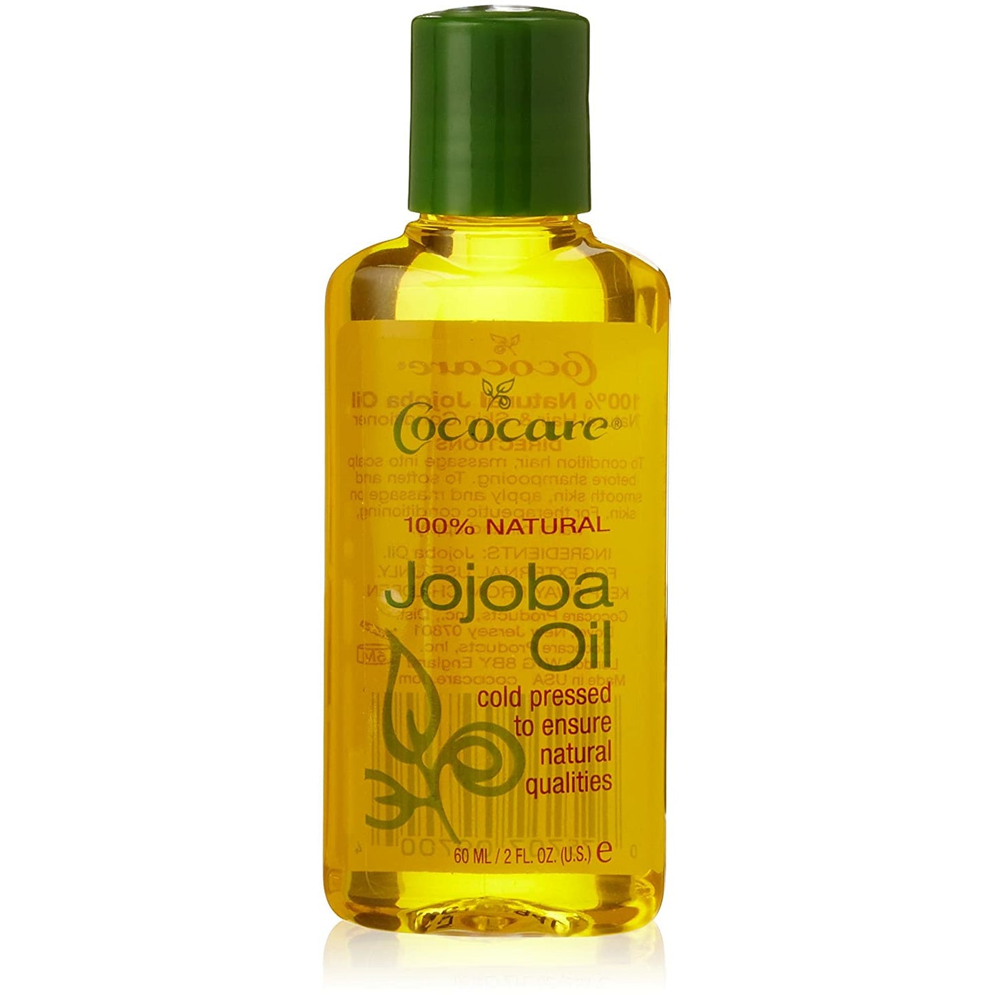 Cococare All Natural 100% Jojoba Oil, 2 oz.
