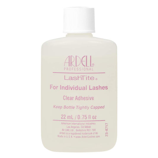 Ardell LashTite Lash Adhesive Clear for Individual Lashes, 0.75 oz