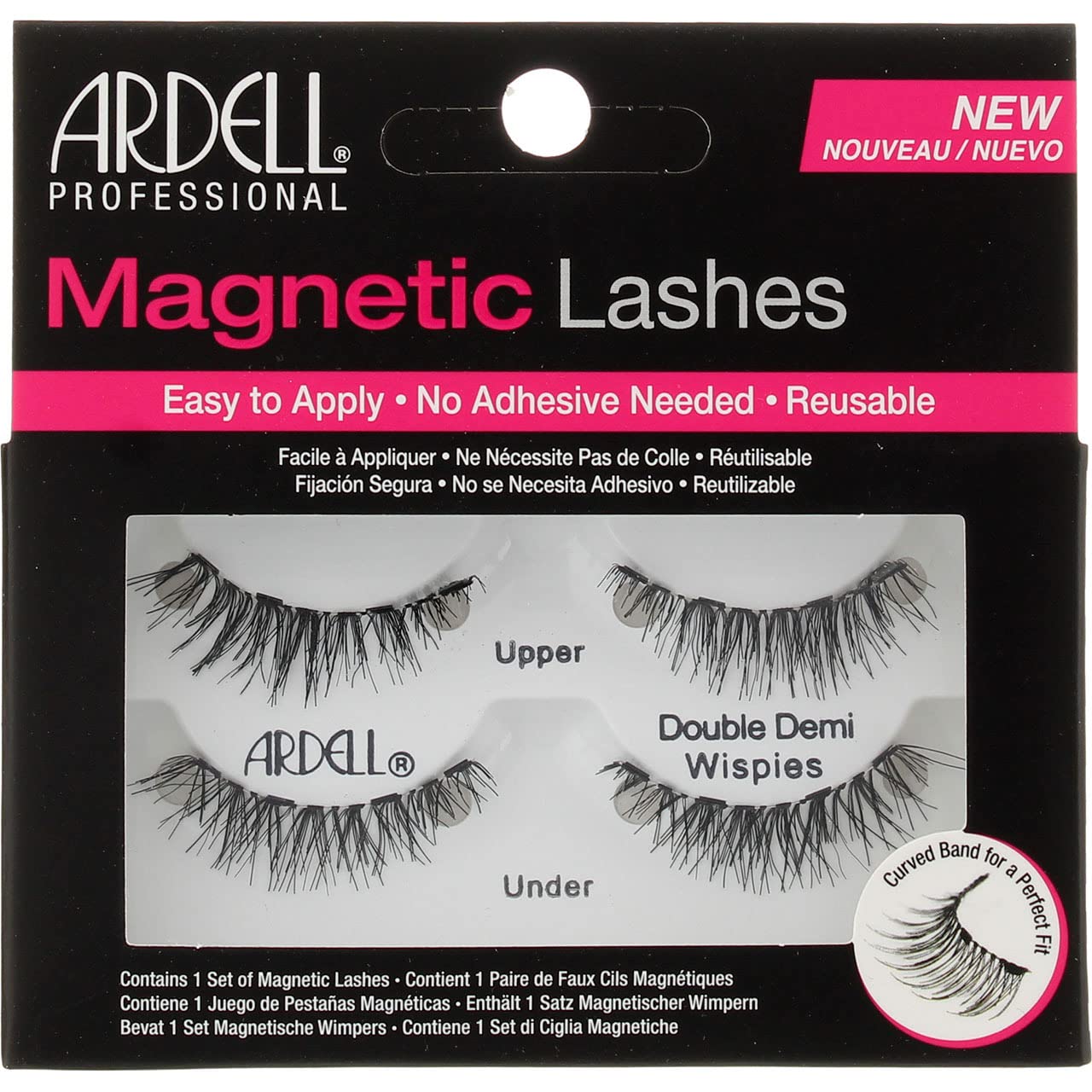 Ardell Professional Magnetic Double Strip Lashes, Demi Wispies