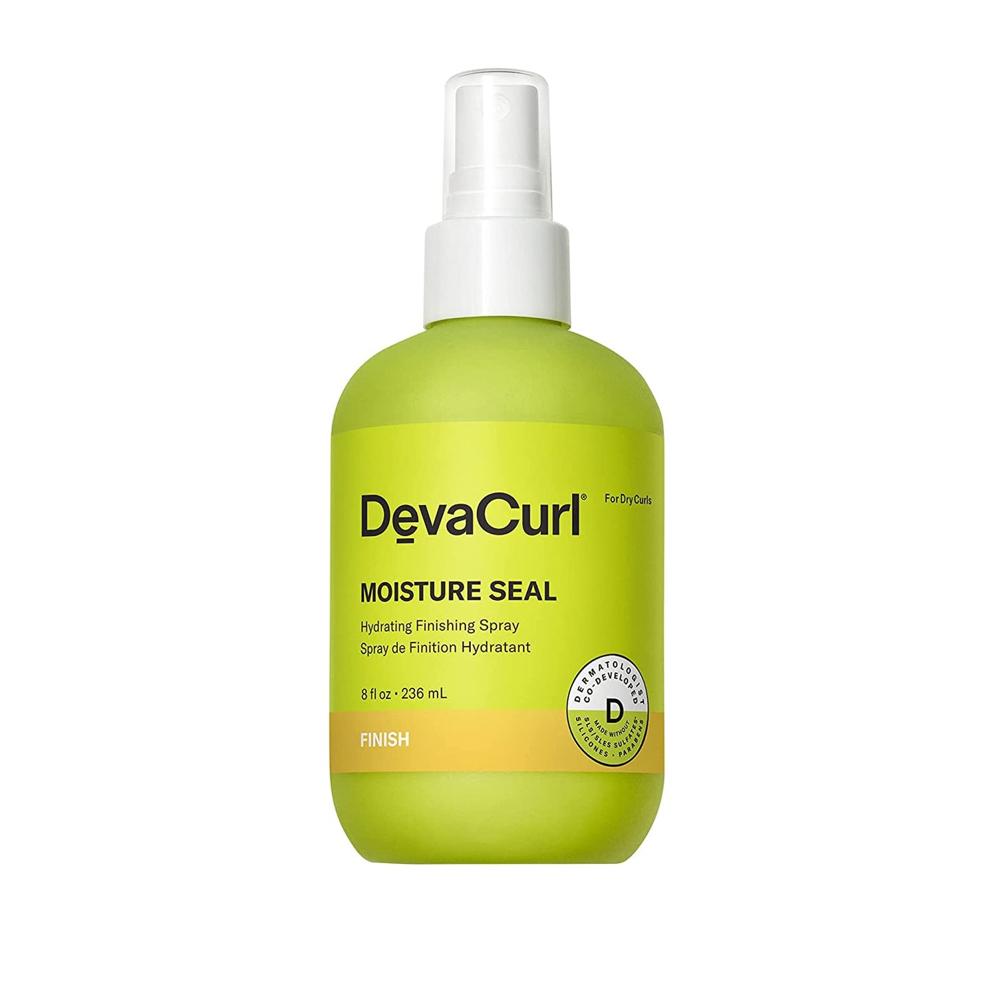 DevaCurl Moisture Seal Hydrating Finishing Spray, Bright Breeze, 8 fl. oz.