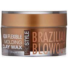 Brazilian Blowout Acai Flexible Molding Clay Wax 2 oz