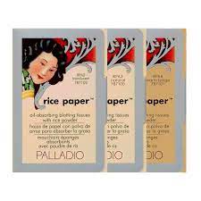 Palladio - Rice Paper Oil Blotting Sheets
