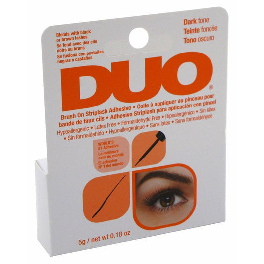 Duo Brush-On Striplash Adhesive Dark Tone