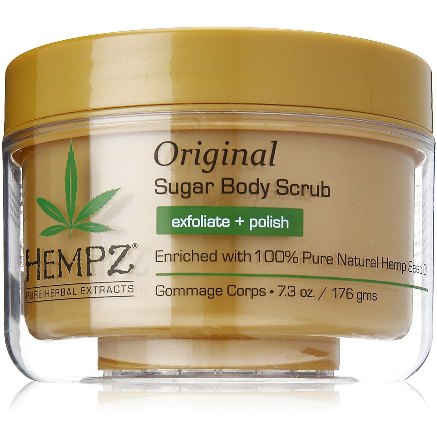 Hempz Original Herbal Sugar Body Scrub, 7.3 Fluid Ounce