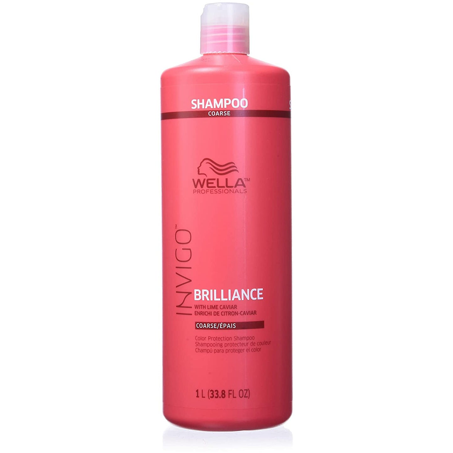 Wella Invigo Brilliance Shampoo for Coarse Hair, 33.8 oz.