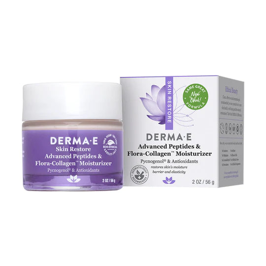 Derma E Advanced Peptides & Flora-Collagen Moisturizer, 2oz