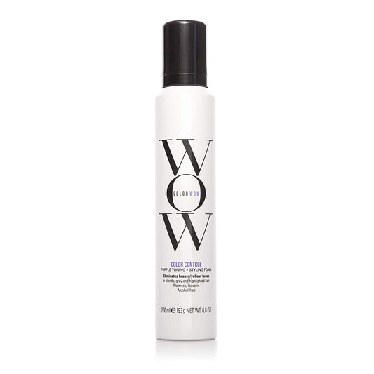 COLOR WOW Color Control Purple Toning + Styling Foam