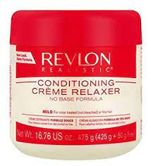 Revlon Realistic Conditioning Creme Relaxer No Base Formula Mild