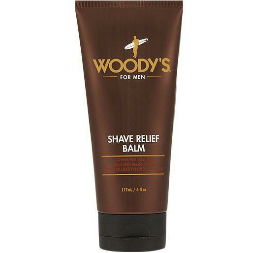WOODY'S SHAVE RELIEF BALM, 6 oz.