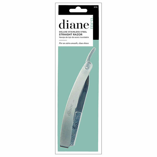 Diane Deluxe Stainless Steel Straight Razor D76