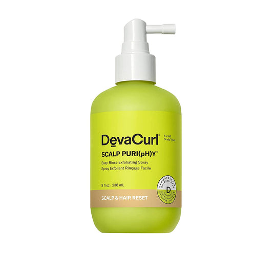 DevaCurl Scalp Puri(pH) y Easy-Rinse Exfoliating Spray, Aqua Bliss, 8 fl. oz.