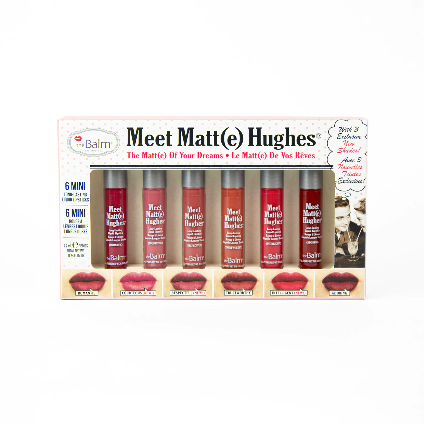 The Balm Meet Matt(e) Hughes 6 Mini Long-Lasting Liquid Lipsticks Vol.12