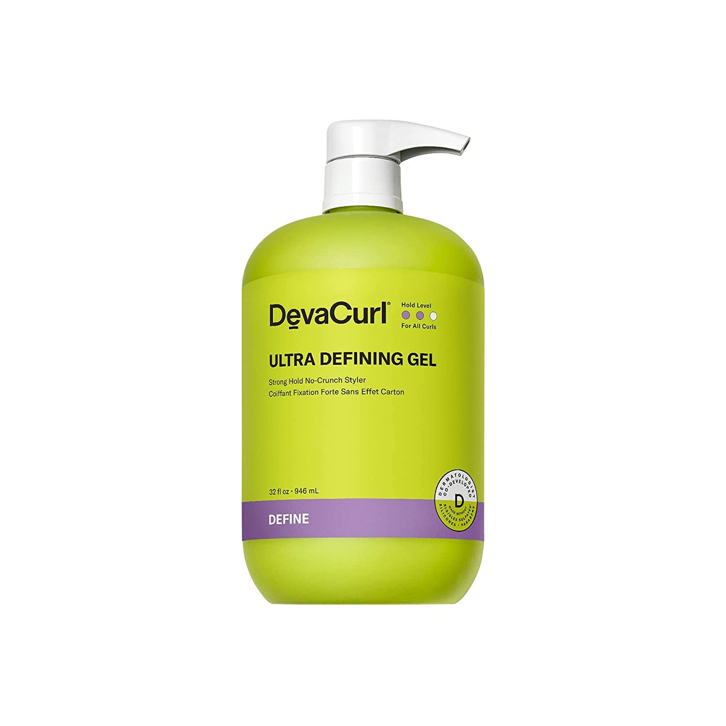 Devacurl Ultra Defining Hair Gel, 32 Oz