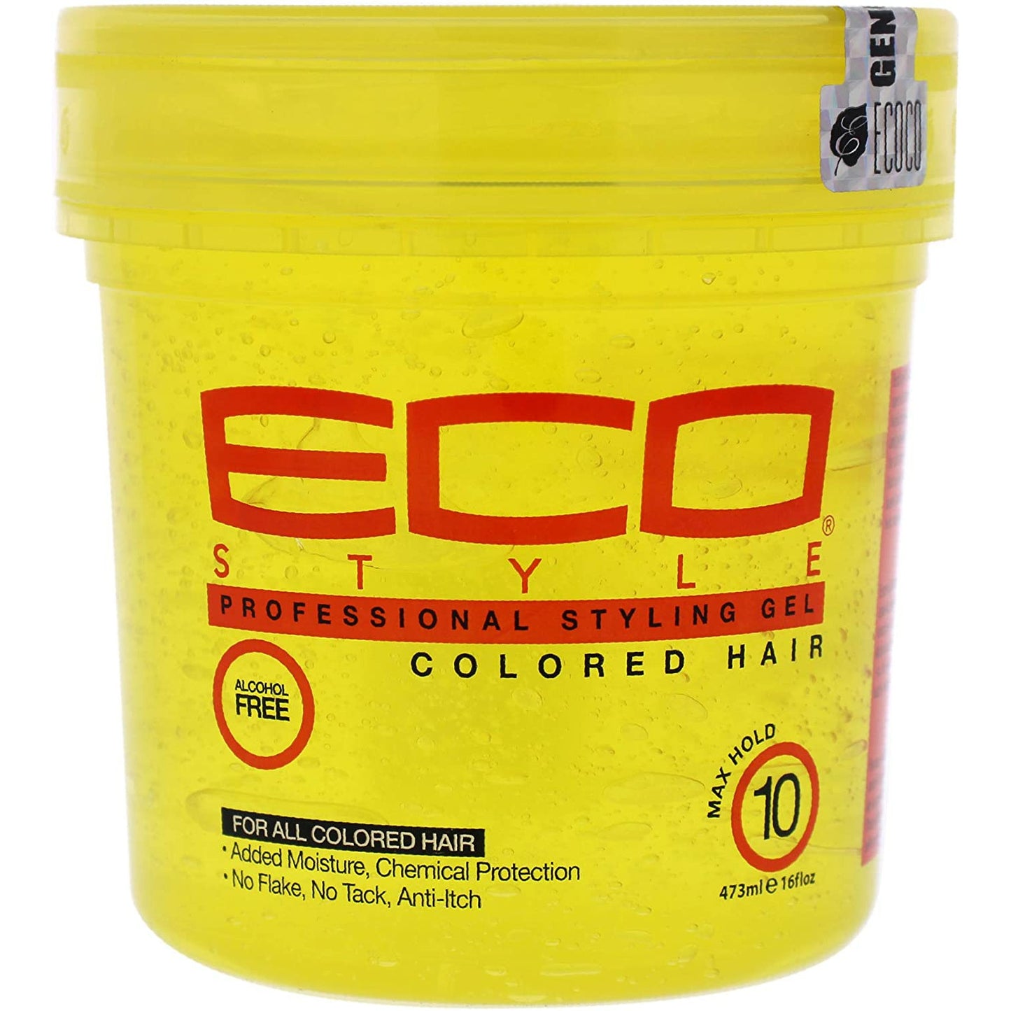 ECO Style Styling Gel for Colored Hair, Max Hold 10